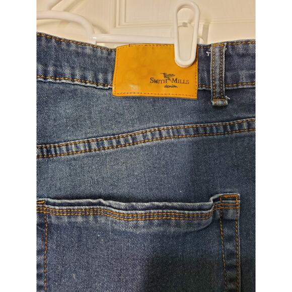 Smith & Mills Stretch Jeans Men size 38x30 Blue Denim - Picture 5 of 7